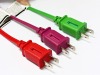 American fused plug power cord with UL approval