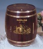 American-oak wine barrel cooler with 18 botters wine  CT48B