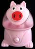 Animal shaped pink pig humidifier