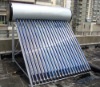Anti-freezing vacuum tube compact pressure solar water heater