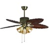 Antique brass wood electric ceiling fan Manufacturer