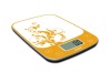 Attractive Colorful Design High Precision Digital Kitchen Scale with Large LCD