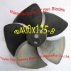 Axial fan blades (400x125-8) plastic axial impeller