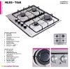 BUILT-IN GAS HOB