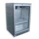 Back Bar Cooler with 138L Capacity- Available in Black/Silver or Glass/Solid Color Single Door