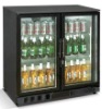 Bar refrigerator(Double glass doors)