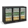 Bar refrigerator with 3 glass doors(CE certificate)