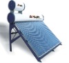 Bathroom use integrative pressure solar water heater with reflector