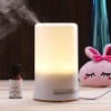 Beautiful pure white aromatherapy vaporizer with essential oil