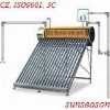 Better than solar water heater with copper coil