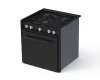 Black Powder Coated Range Oven