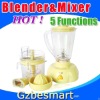 Blender and Mixer With 5 Functions