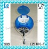 Blue Hot sellling Manual Plastic Ice Crusher, stainless steel ice crusher