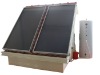 Blue selective coating Split Pressurized Flat panel solar water heater
