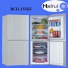 Bottom freezer double door refrigerator 159L