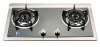 Build-in stainless burner tempered glass gas stove
