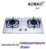 Built-in 2 Burners Seamless Stainless Steel Gas Stove AL14
