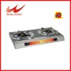 Burners table Gas stove 2 burner kitchen for home use stainless steel