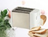 CE GS approval 2 slice stainless steel toaster