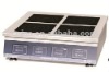 CE approval 4*2.5kw commercial four-burner desk-top induction cooker for hotel/restaurant