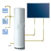 CE approved solar hot water heater