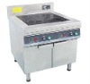 CE certified 2.5kw Four-plate stainless steel commercial induction soup stove