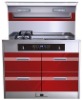 CJ-BC-QD-B 5in1 integration stove(include gas stove, induction cooker,range hood,disinfecting cabinet)