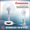 CR-8803 rechargeable fan with two grades