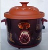 Cast iron stockpot with enamel coated( Purple clay)