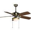 Ceiling fan 220V with one light 48-YJ045