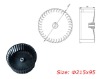 Centrifugal blower wheel (215x95-8),plastic wheel