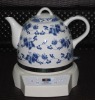 Ceramic electric kettle with keep wram function