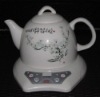 Ceramic kettle with LED display