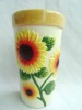 Ceramic sunflower humidifier