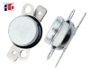 China ksd301 auto reset water heater bimetal thermostat