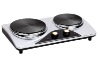 Chromeplate electric stove