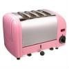 Classic Bread 4 Slice Toaster Petal Pink