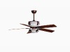 Classic ceiling fan,52" decorative home ceiling fan lighting