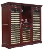 Classical wooden wine cooler /wine cabinet 310 bottles