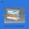 Clear Acrylic Table Calendar