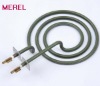 Coil tube heating element