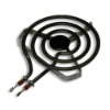 Coil tube heating element for electric stove