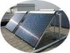 Color steel sheet split solar water heater with heat pipe