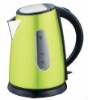 Colorful stainless steel electric kettle 1.7L,cordless stainless steel purple electric kettle