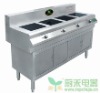 Commercial four eyes induction cooker