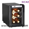 Compact Wine Table Cooler Hold 6 bottles