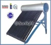 Compact high pressure solar water heater