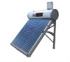 Compact non-pressure solar water heater with assistant tank
