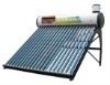 Compact pressurized solar water heater with copper coil