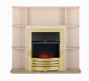 Contemproary Wooden Finish Electric Fireplace